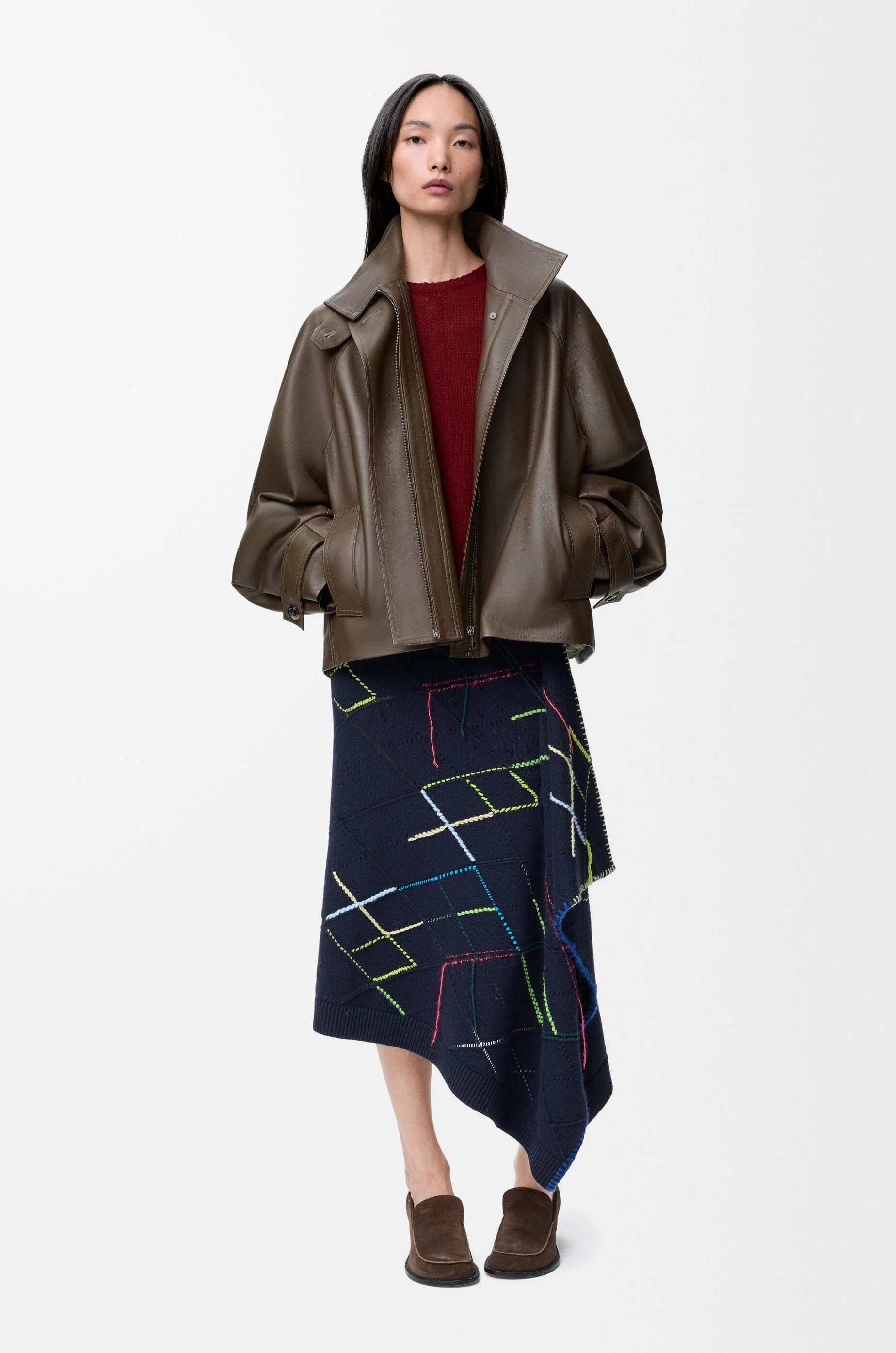 LOEWE カシミヤ+ウール ニット セーター（カシミヤ） ブラック - LOEWE