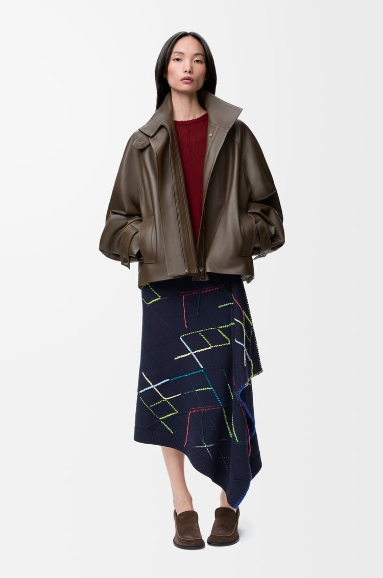 LOEWE 스웨터 - 캐시미어 버건디