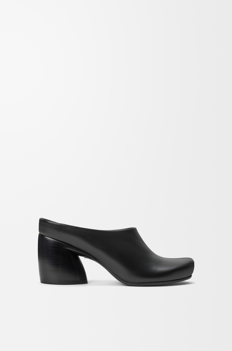 LOEWE オーバル ミュール（ラム） ブラック