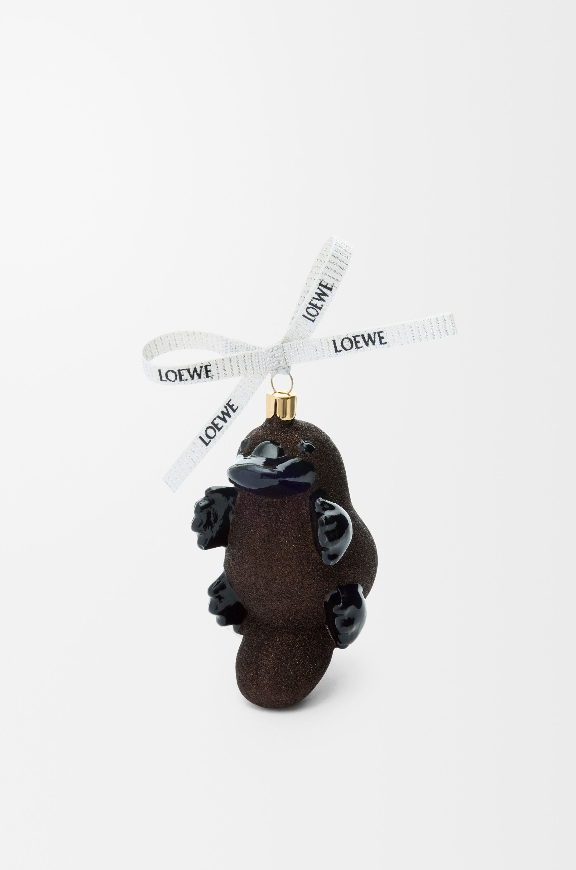 【激レア非売品✨】LOEWE カバ　hippoクリスタル　ノベルティ ボーブル（ブローンガラス） ブラウン - LOEWE