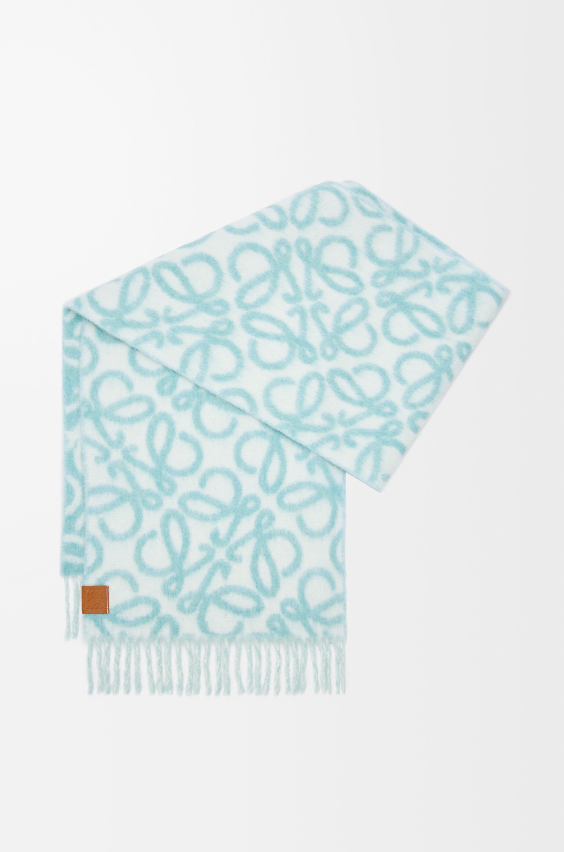 【国内発送】Anagram scarf in alpaca and wool Anagram scarf in alpaca and wool Beige - LOEWE