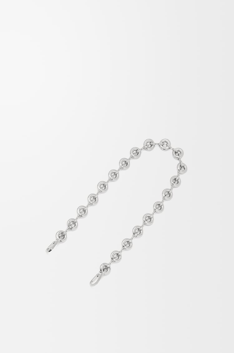 LOEWE Short donut chain Silver