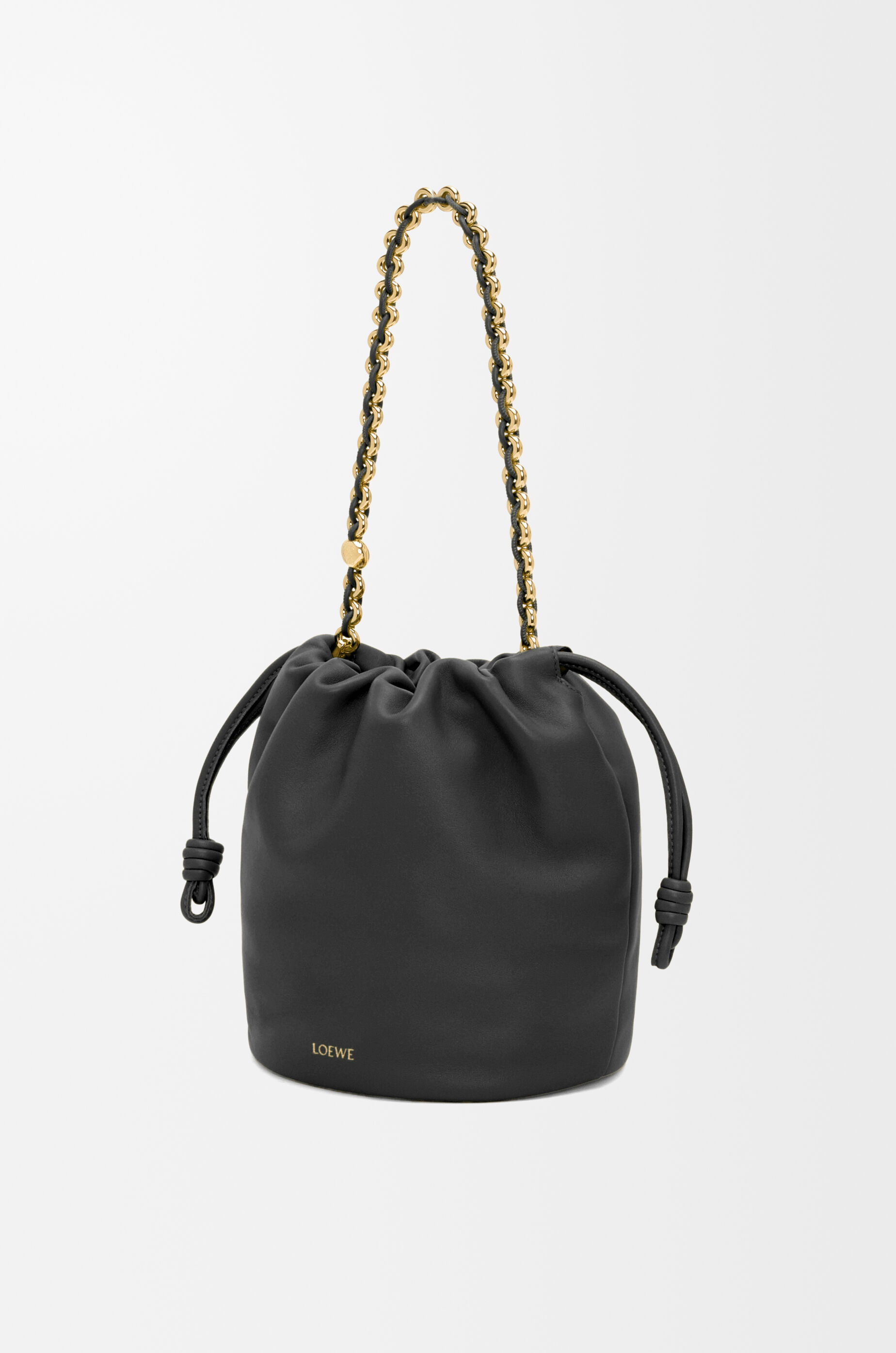 【LOEWE】ロエベ フラメンコパース バケットバッグ ブラック ロエベ(LOEWE)ロエベ フラメンコパース バケットバッグ