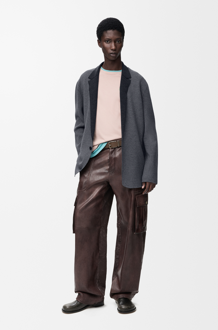 LOEWE Jacket in wool Grey Melange