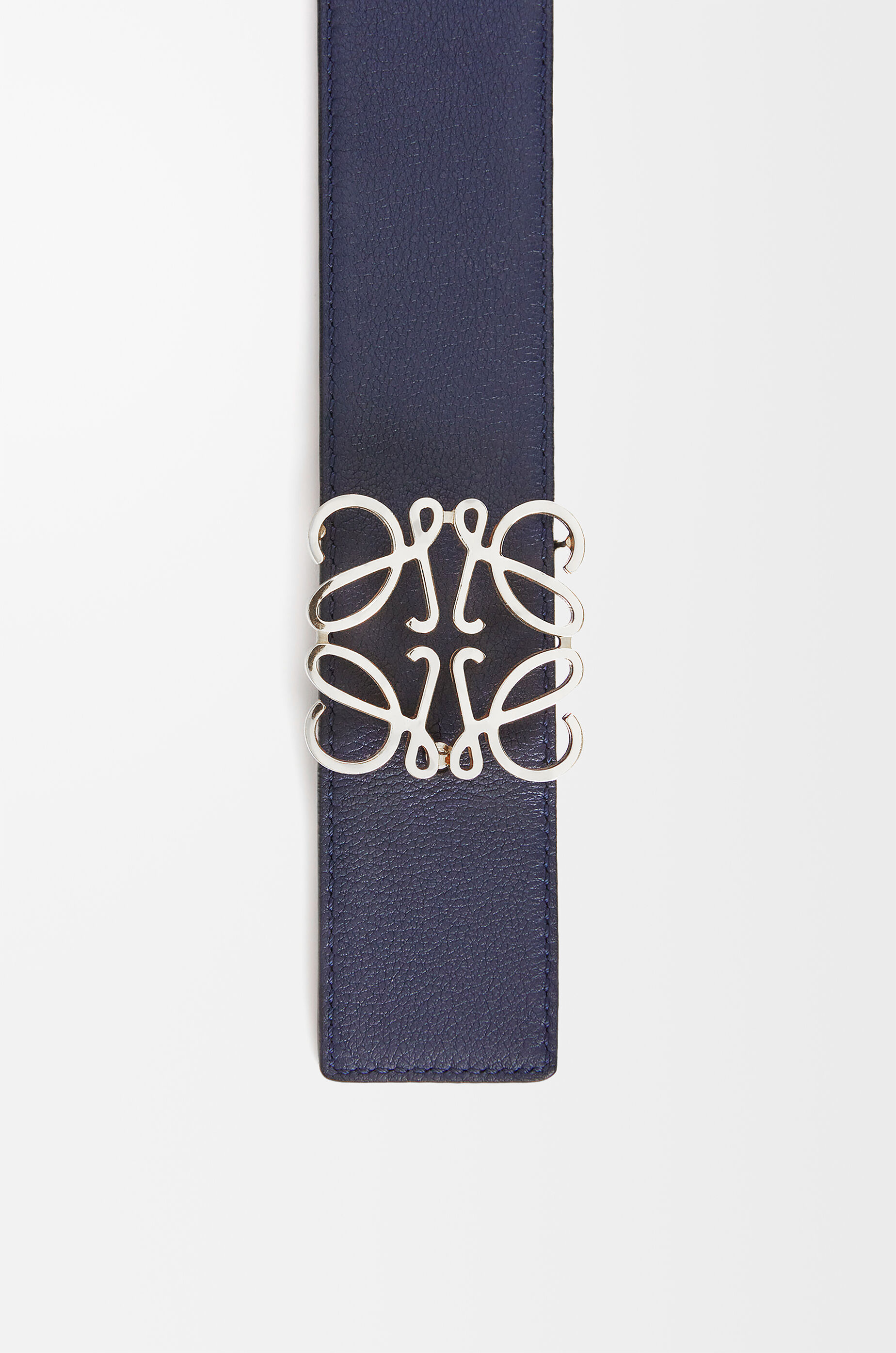 大学生 割引 in belt Anagram Reversible smooth LOEWE - Blue calfskin 小物