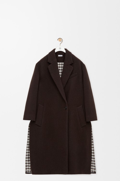 LOEWE Abrigo en cashmere Marrón