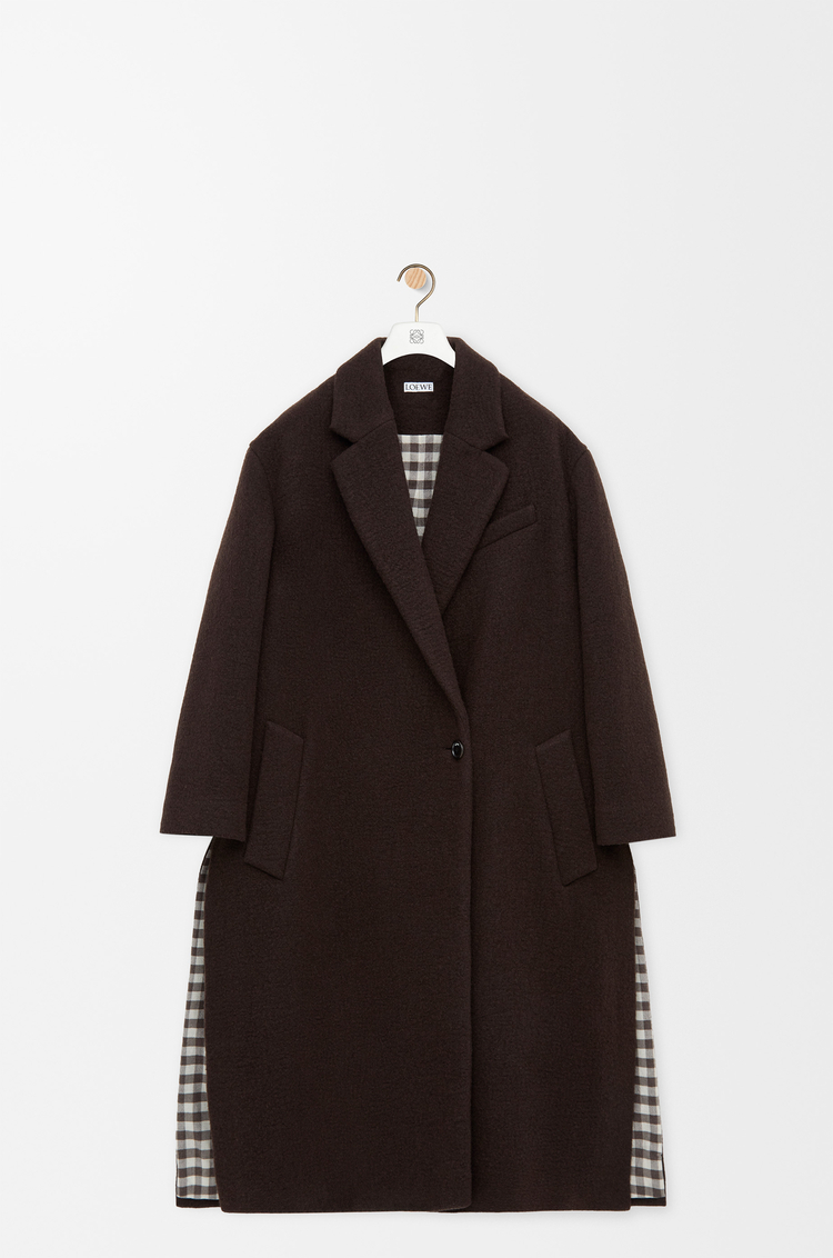 LOEWE Abrigo en cashmere Marrón