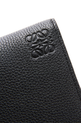 LOEWE Long horizontal wallet in soft grained calfskin Black plp_rd