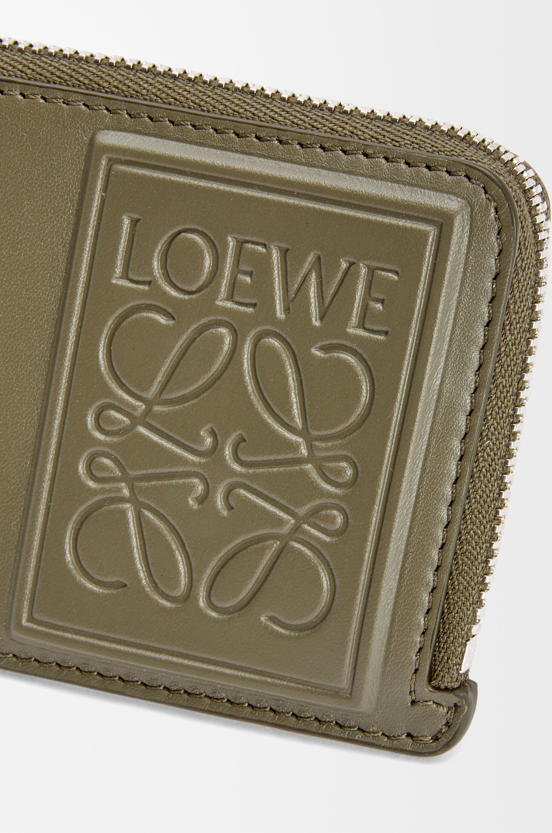 コインカードホルダー（サテンカーフ） グリーン - LOEWE Japan