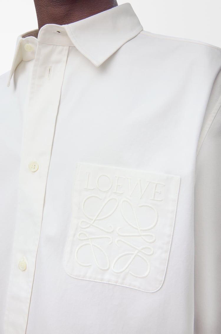 LOEWE シャツ（コットン） ホワイト