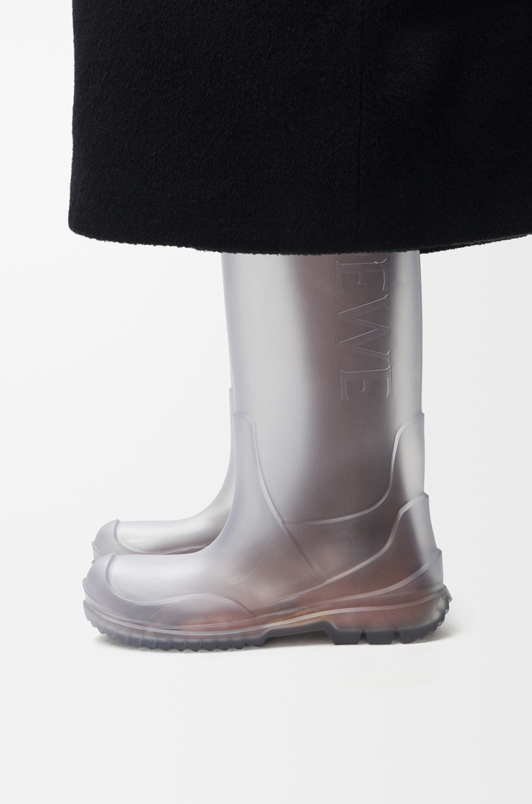 LOEWE Bota Storm en goma Transparente