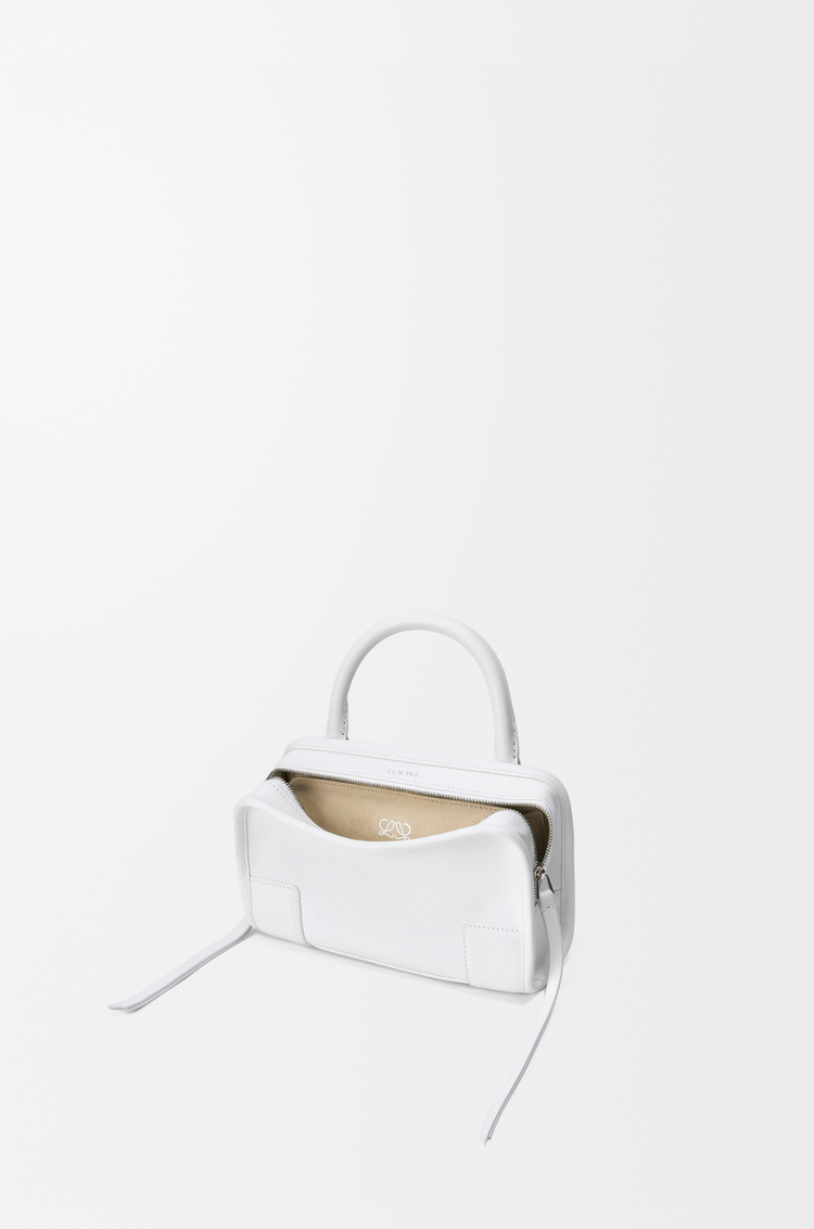 LOEWE Mini Amazona 180 bag in soft calfskin White