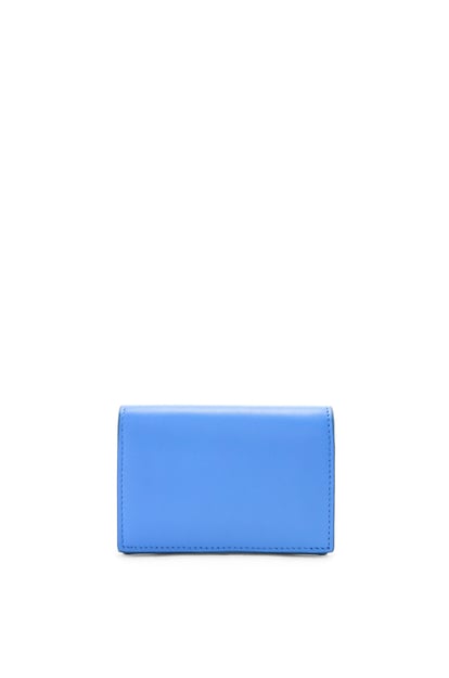 LOEWE Slim bifold cardholder in shiny nappa calfskin 海岸藍 plp_rd