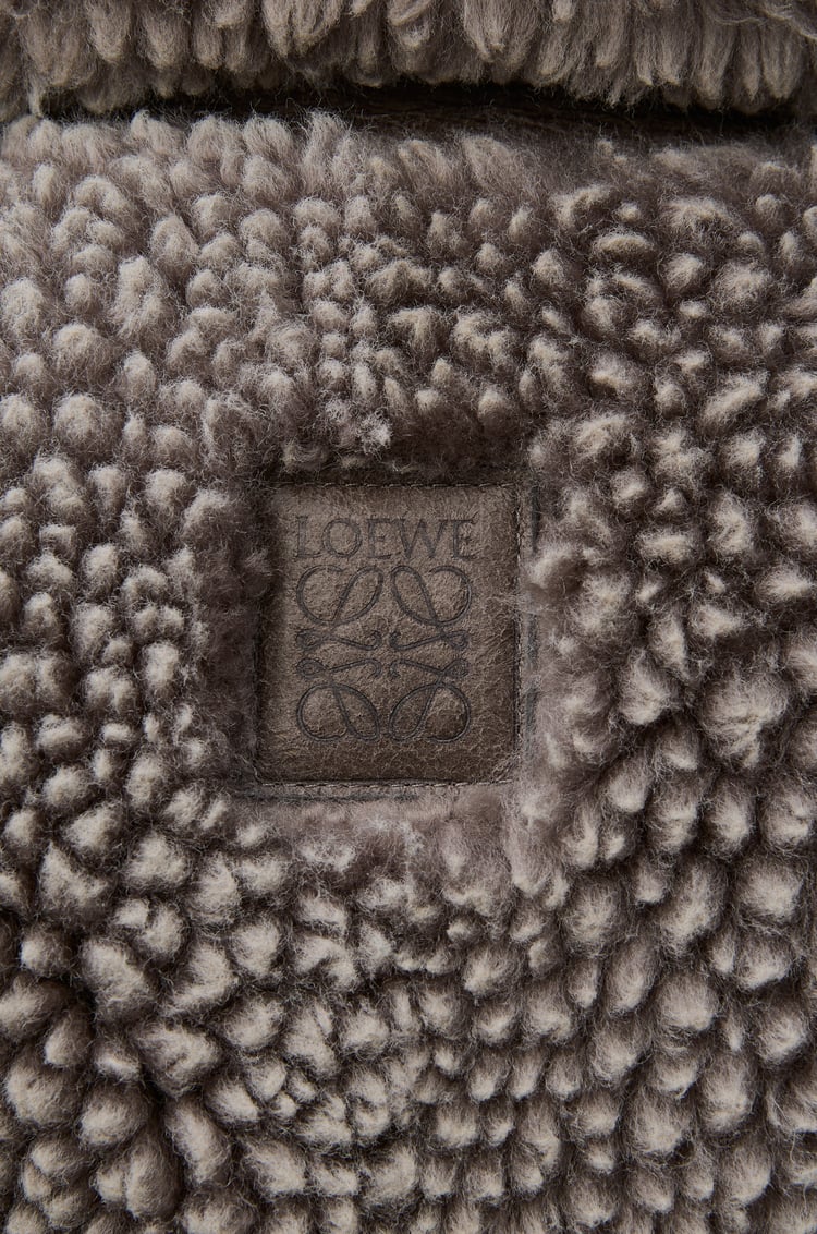 LOEWE Chaqueta en lana de oveja Gris