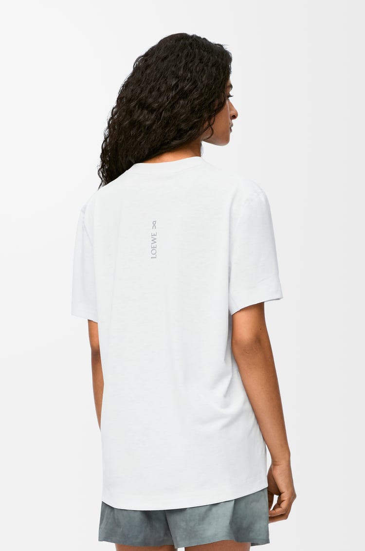 LOEWE Active T-shirt in technical jersey White