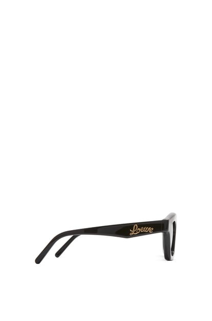 LOEWE Gafas de sol Browline en acetato Negro Brillante plp_rd
