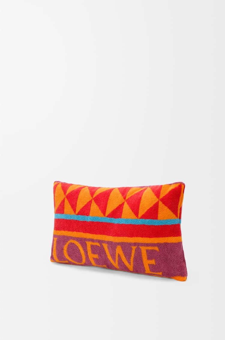 LOEWE Cojín en algodón Multicolor