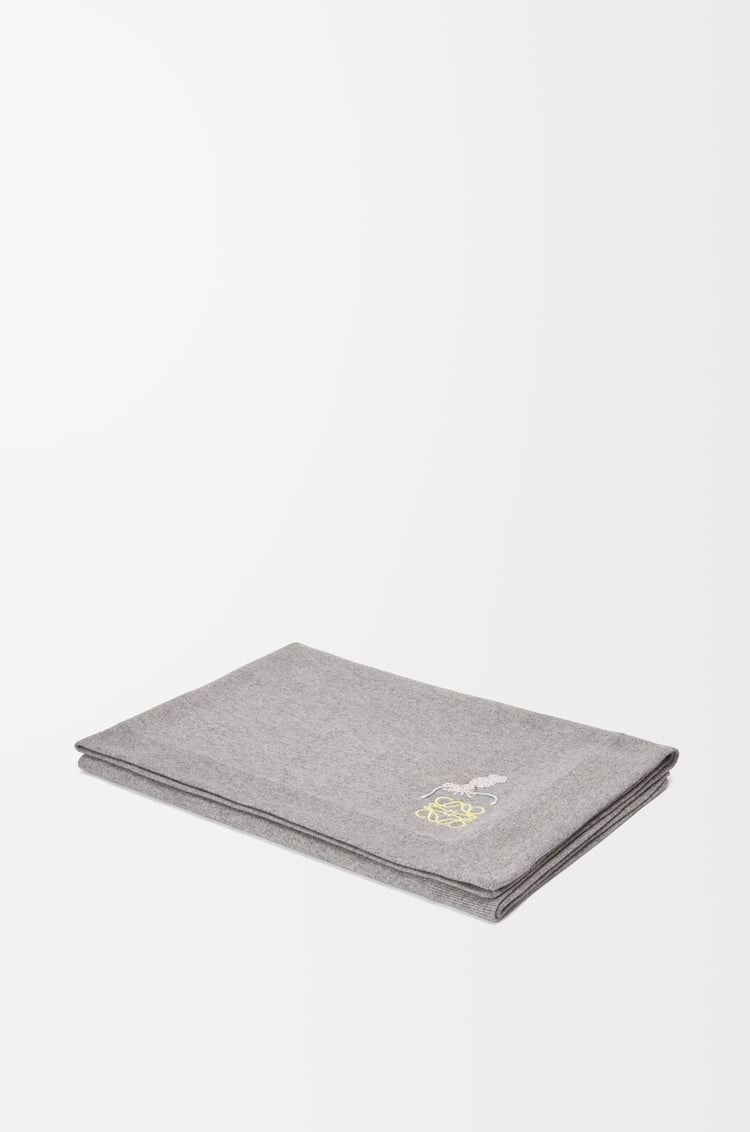 LOEWE Manta Squid en cashmere Gris