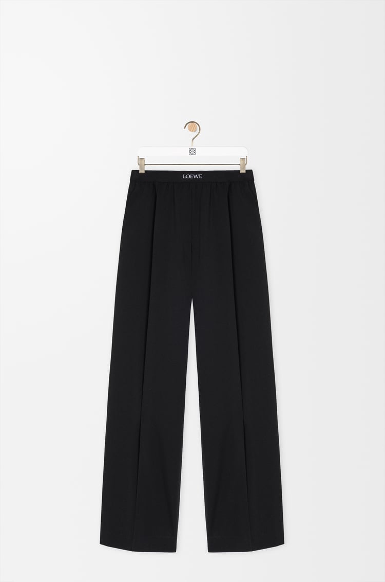 LOEWE Trousers in wool Black