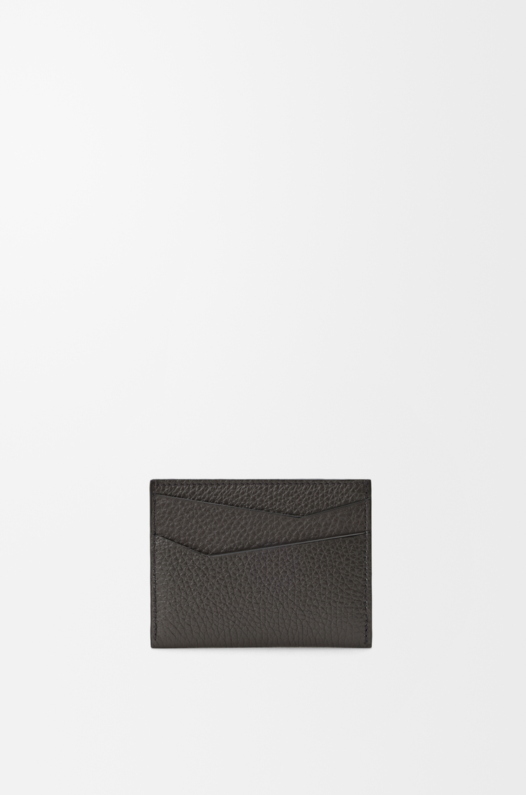 LOEWE 柔软粒面牛皮革 Puzzle 扁平卡包 深灰色