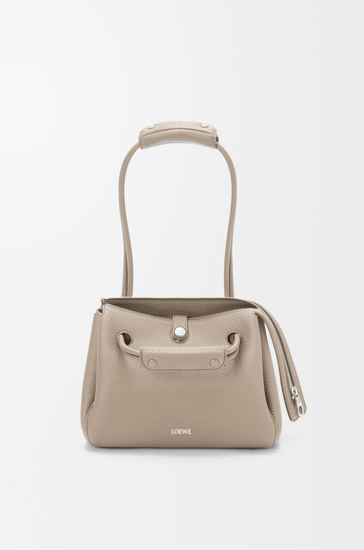 LOEWE Small Madrid bag in supple grained calfskin Clay