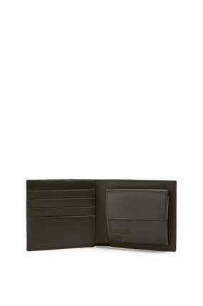 LOEWE Puzzle stitches bifold coin wallet in smooth calfskin Ocean plp_rd