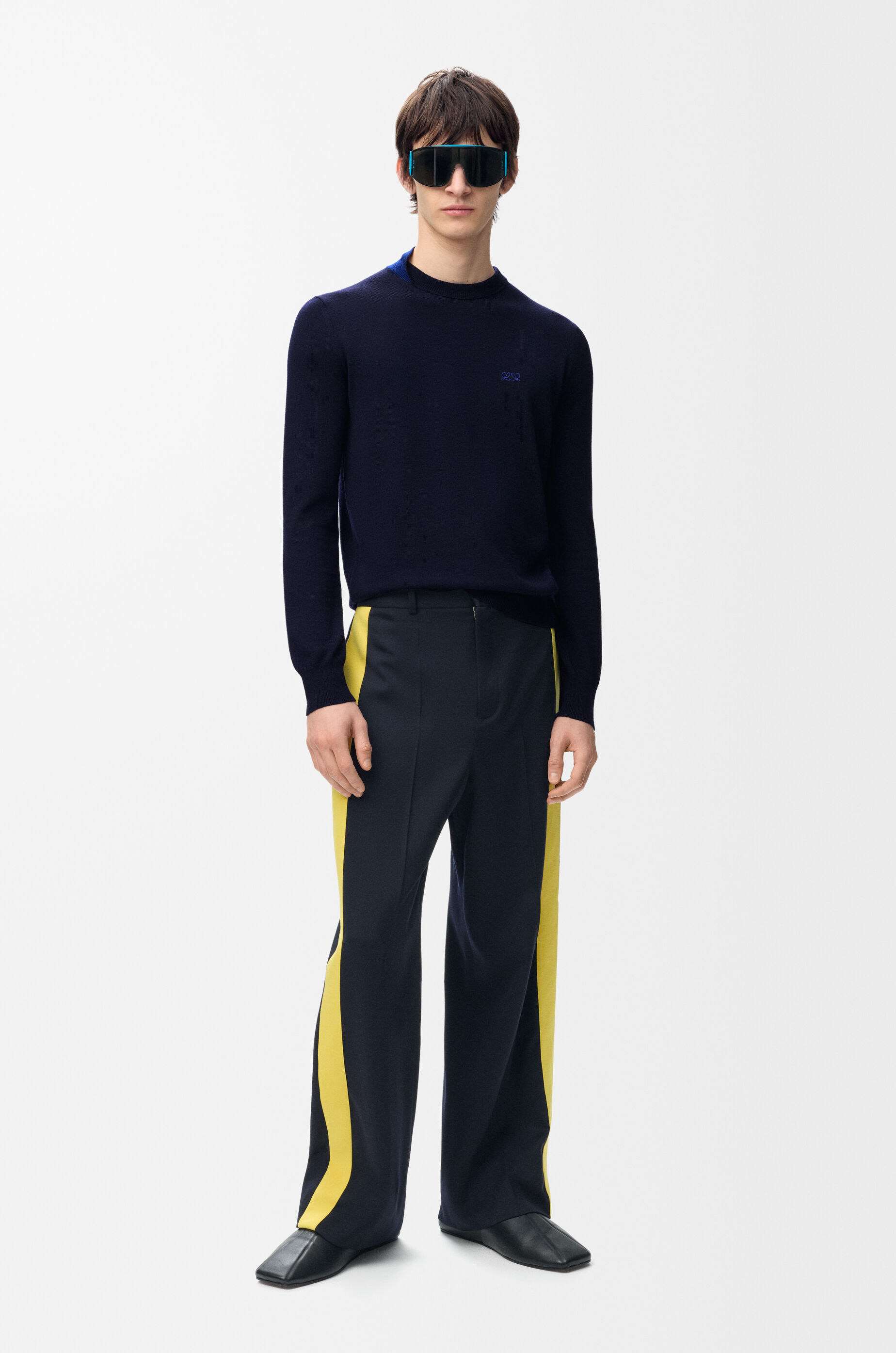 Sweater in merino wool Multicolor - LOEWE USA Official Website