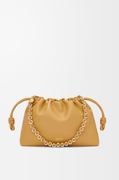 LOEWE Medium Flamenco purse in mellow nappa lambskin Sahara plp_rd