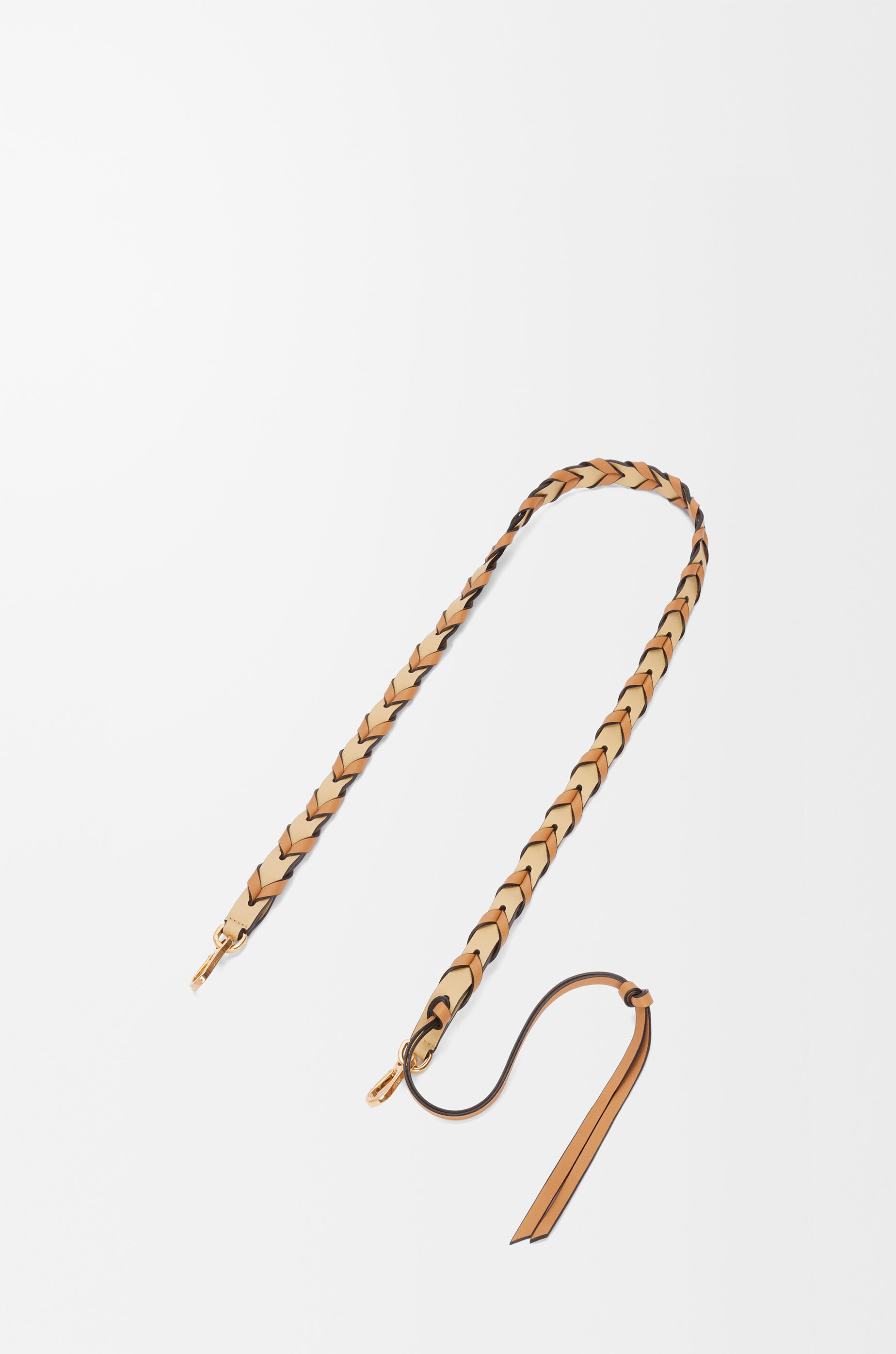 ブレイデッド ストラップ（クラシックカーフ） ベージュ - LOEWE