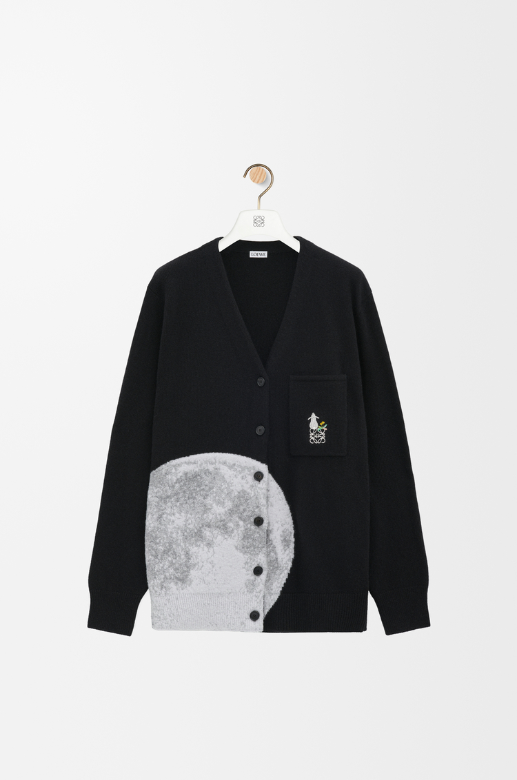 LOEWE Cárdigan en lana Negro