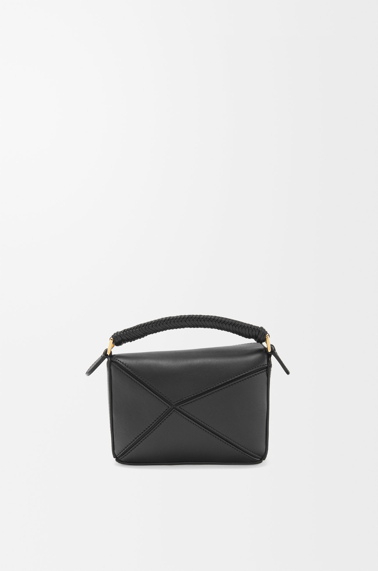 LOEWE Bolso Puzzle mini en piel de ternera Negro