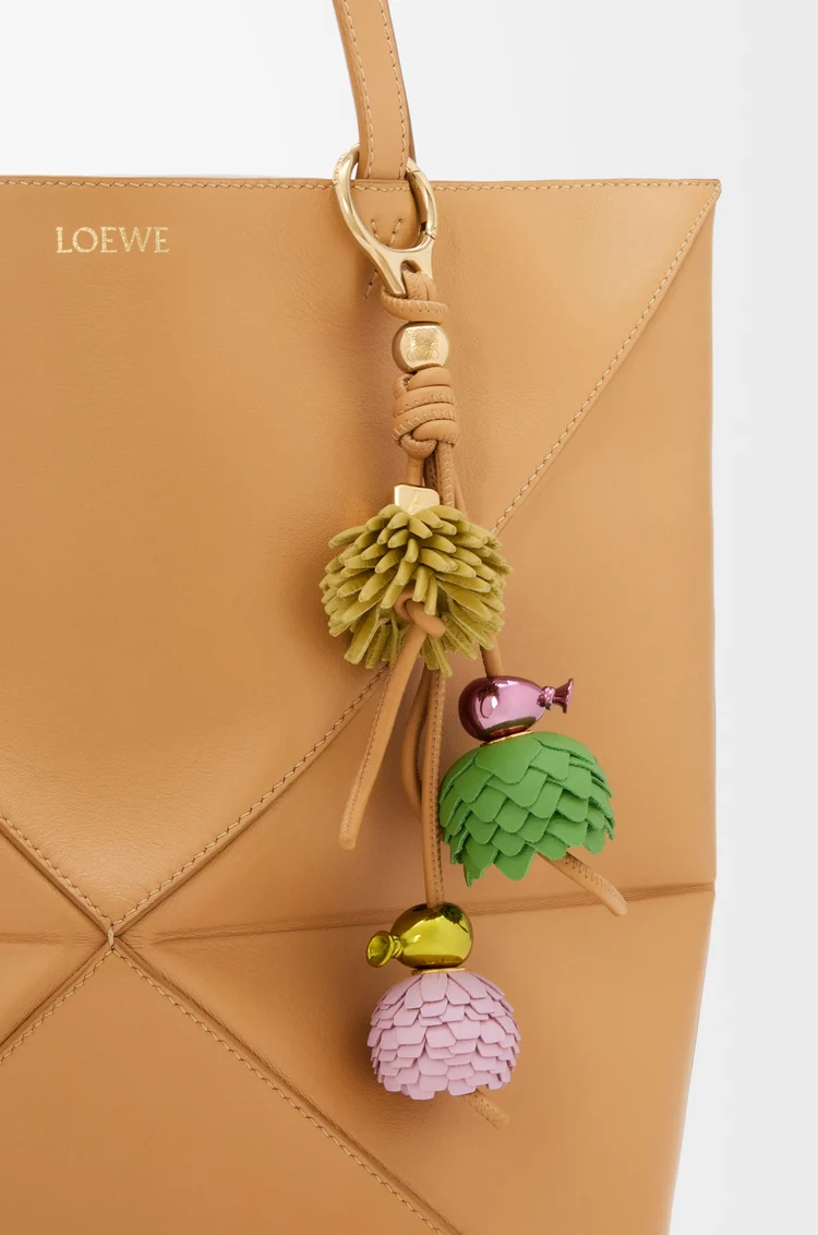LOEWE 플라워 다이스 - 클래식 카프스킨 애플 그린