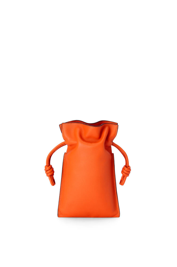 LOEWE Flamenco Pocket in nappa calfskin Orange
