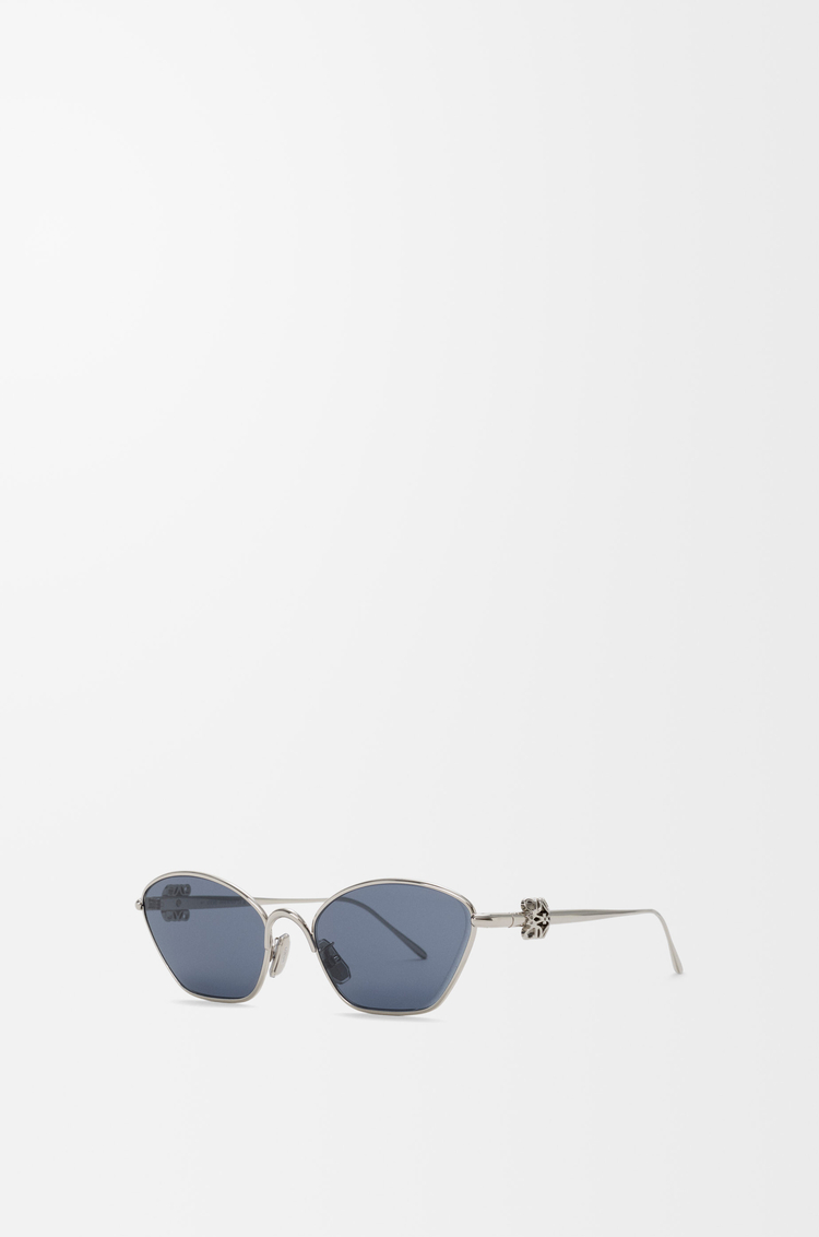 LOEWE Gafas de sol Anagram Bombé Hexagon Azul Vaquero