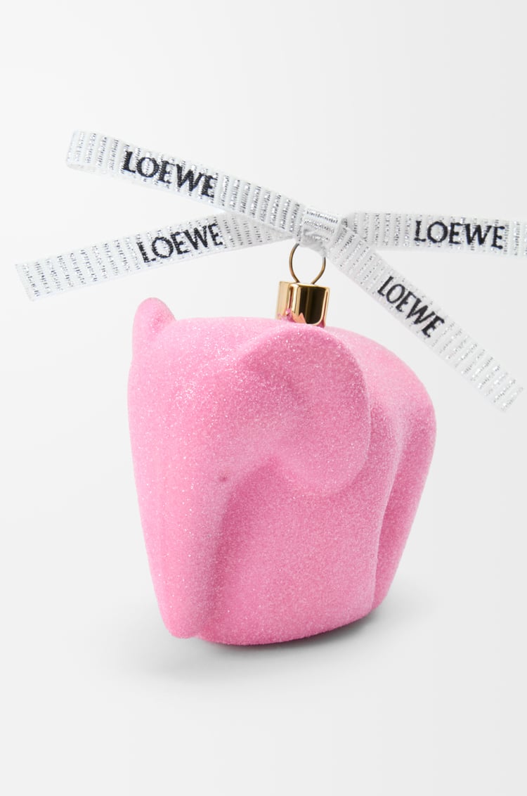 LOEWE Boule de Noël en verre soufflé Barbe À Papa