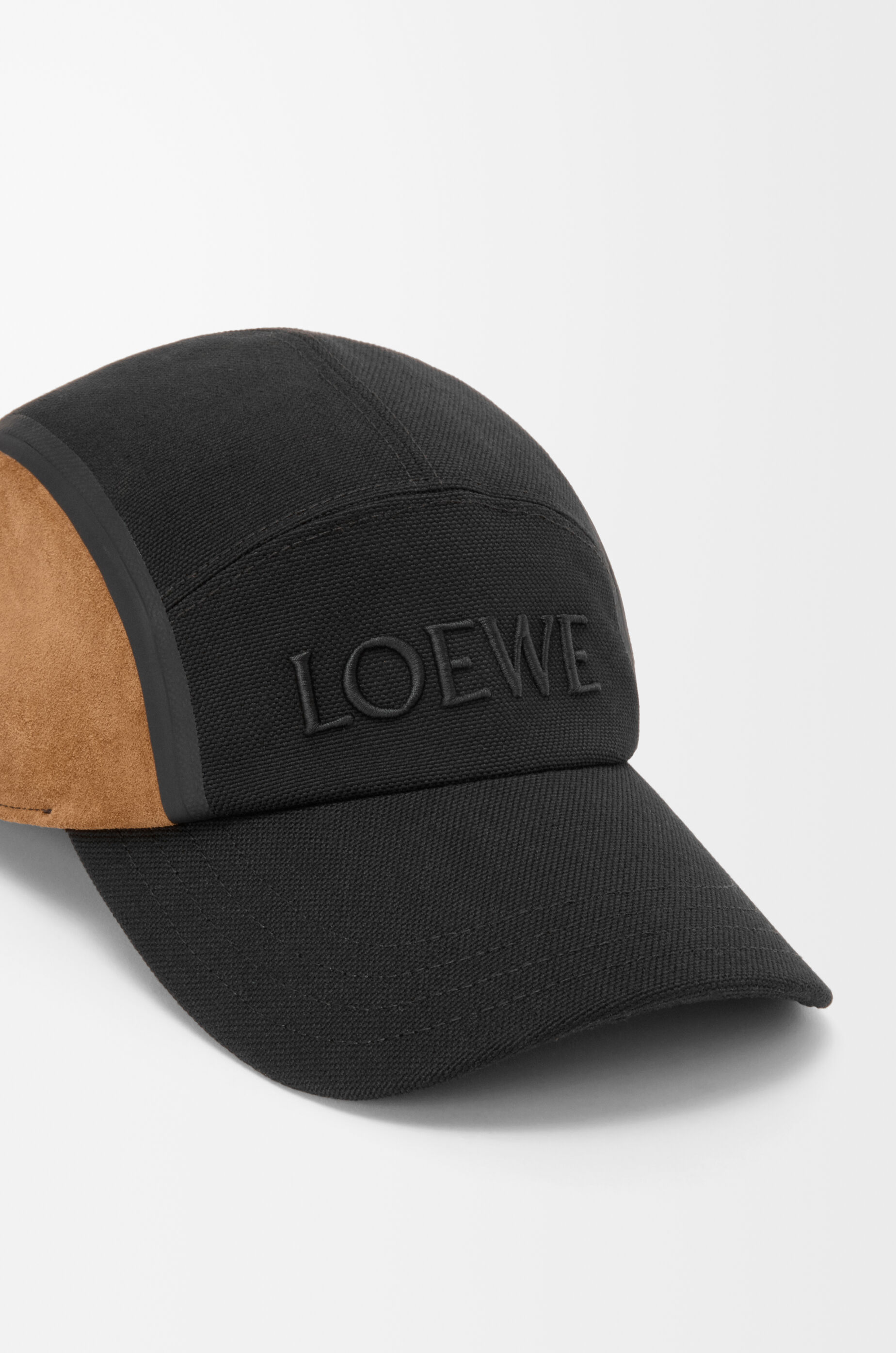 LOEWE ブラック キャンパスキャップ LOEWE ブラック キャンパスキャップ