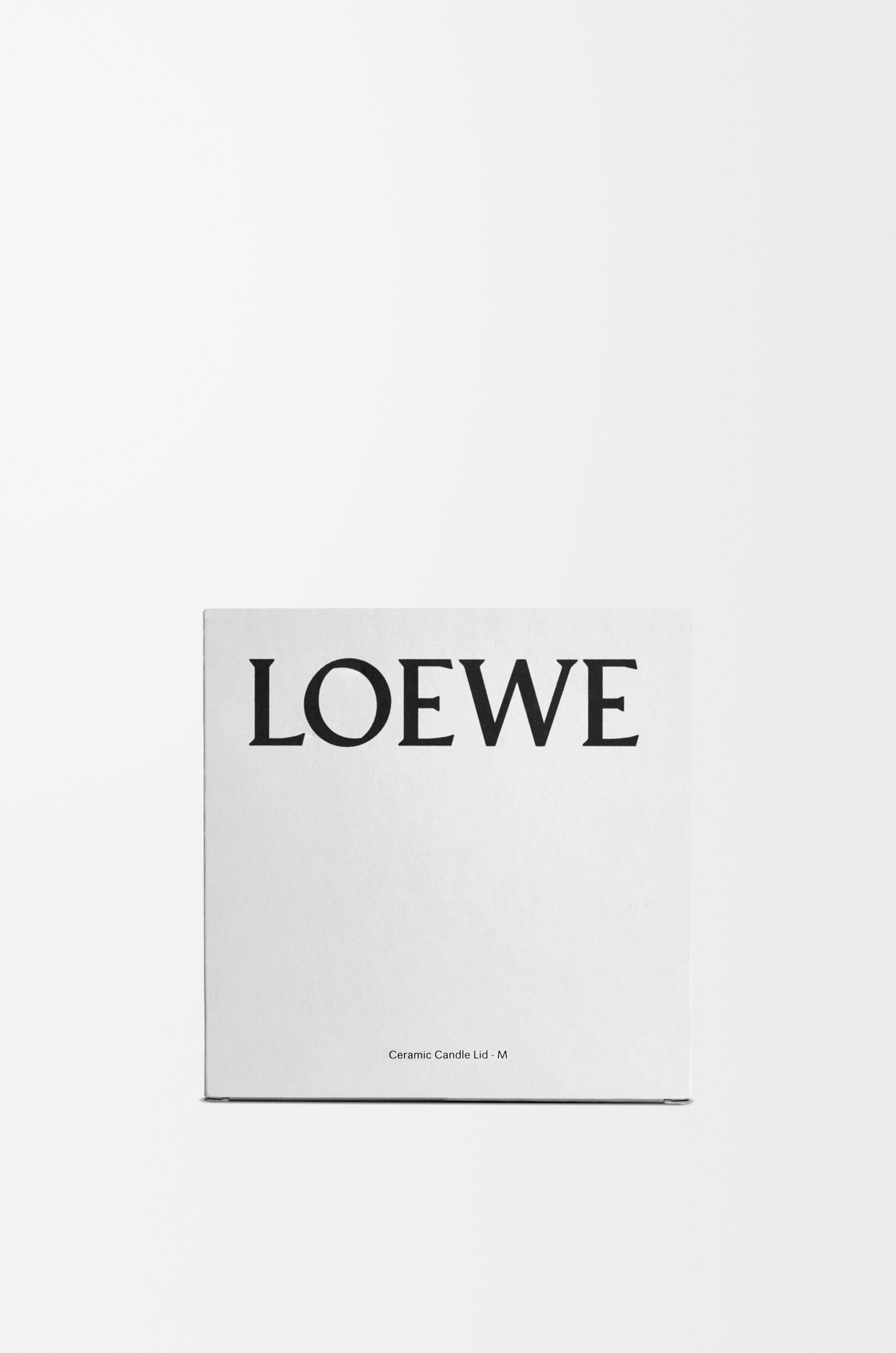 キャンドル リッド ミディアム ブラウン - LOEWE
