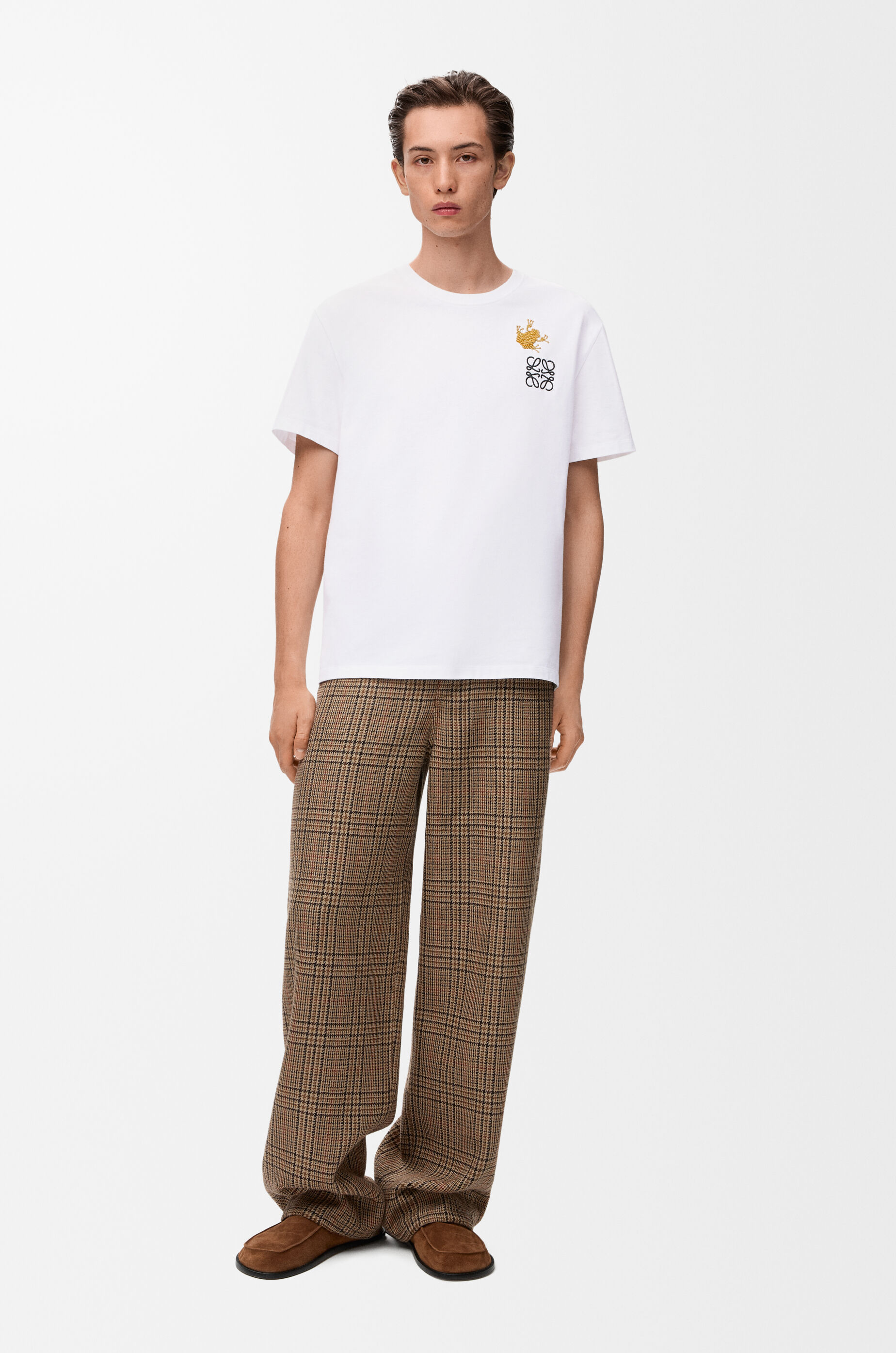Relaxed fit T-shirt in cotton White - LOEWE