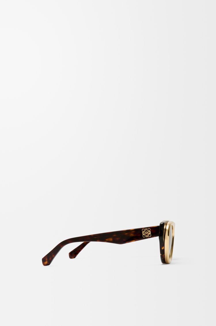 LOEWE Mini Anagram Swan sunglasses New Havana