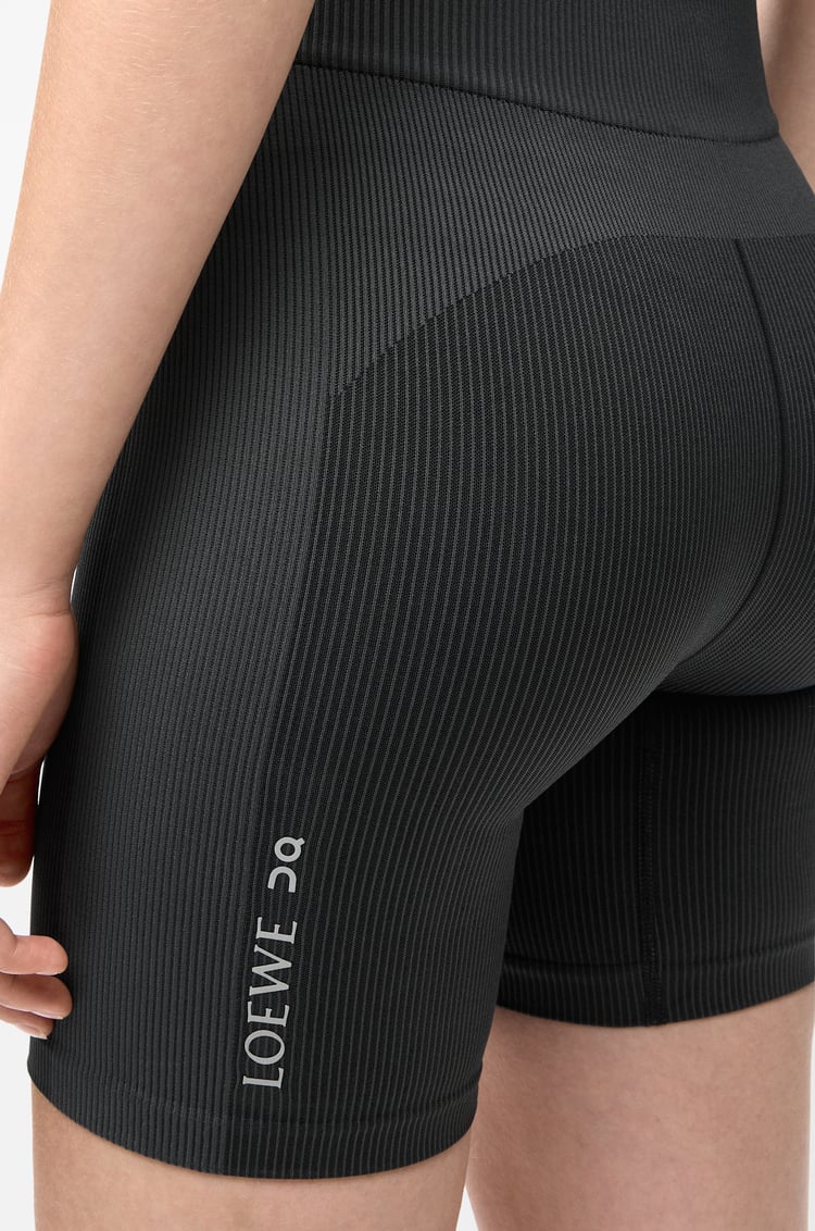 LOEWE Seamless shorts in technical jersey Black