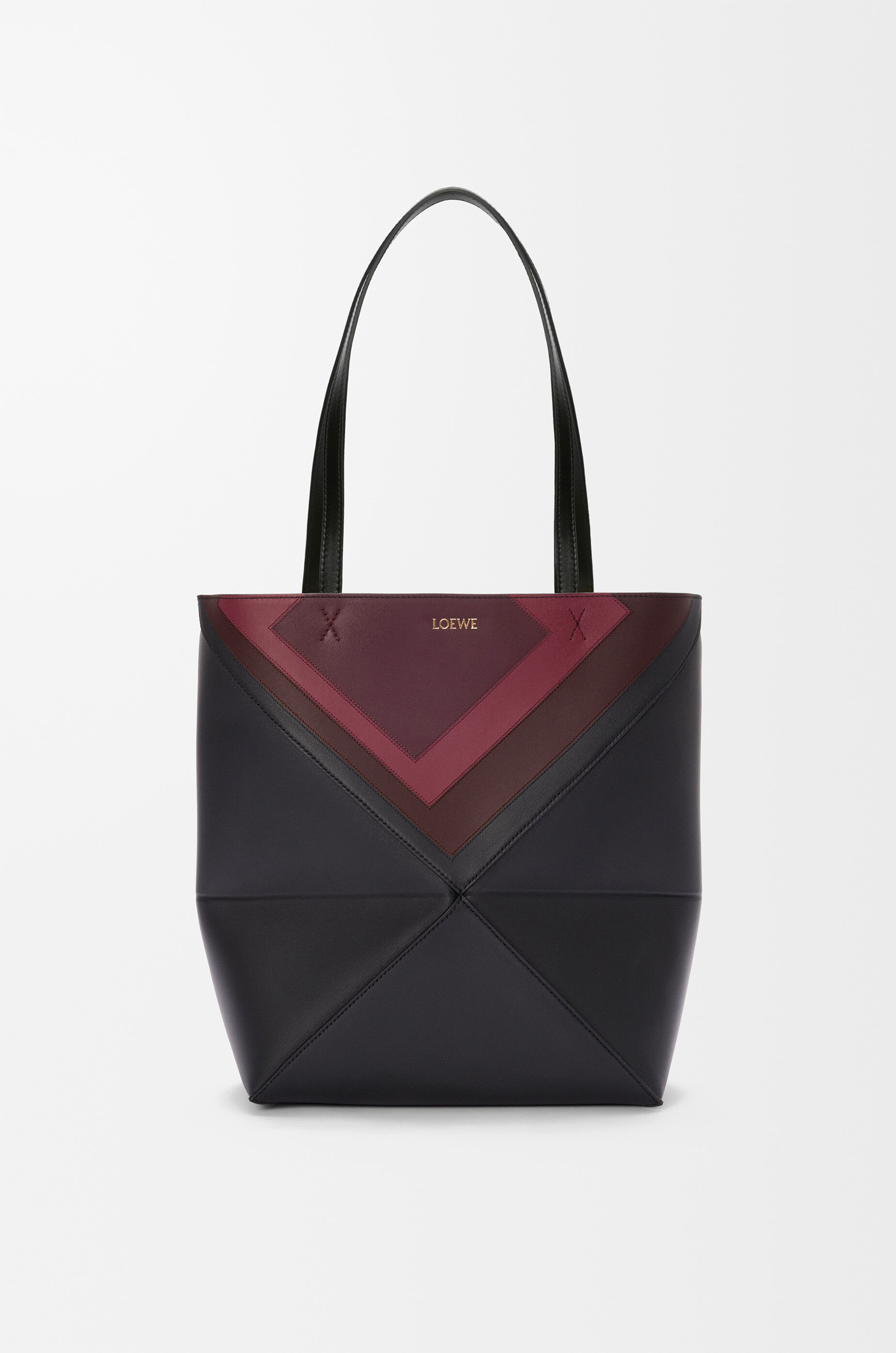 Medium Puzzle Fold tote in nappa calfskin