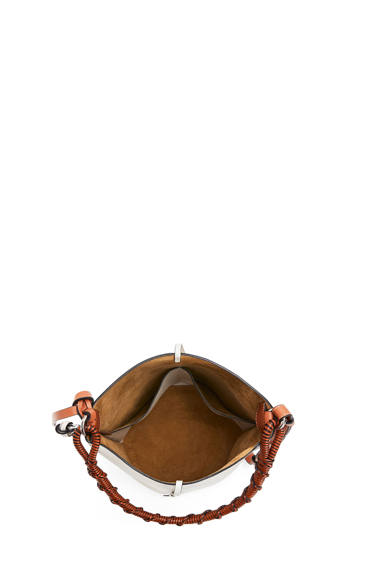Gate Bucket Handle Bag Soft White LOEWE
