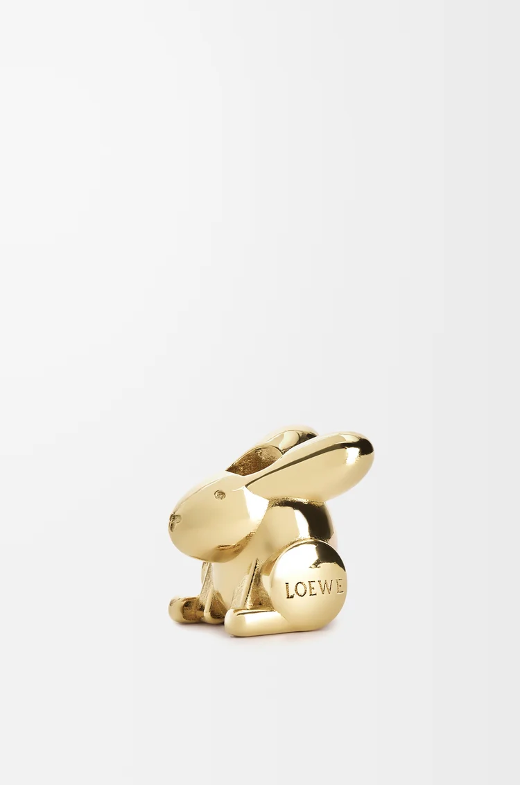 LOEWE Grand charm lapin Doré