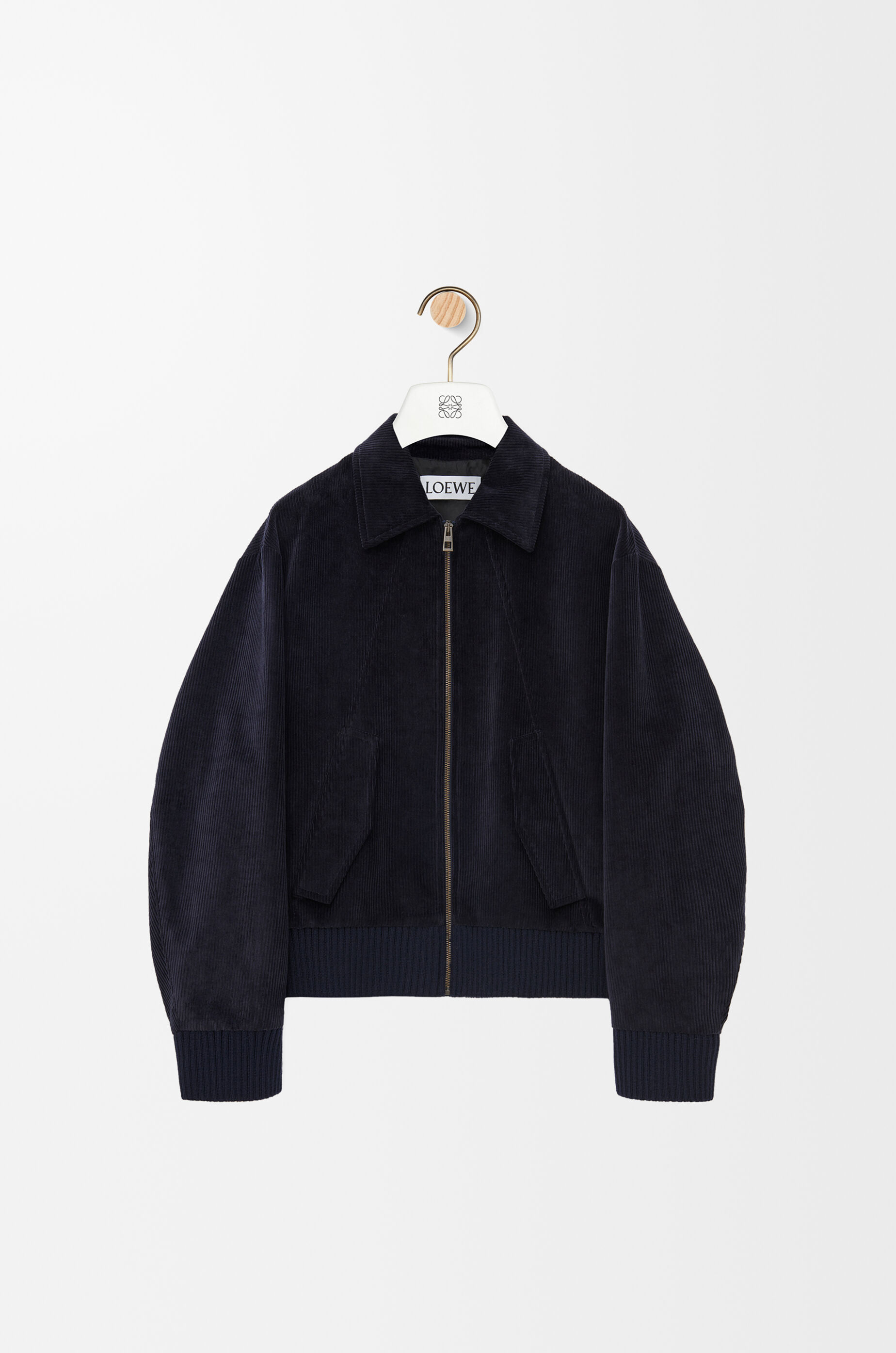 ジャケット（コットン&カシミヤ） ダークネイビーブルー - LOEWE
