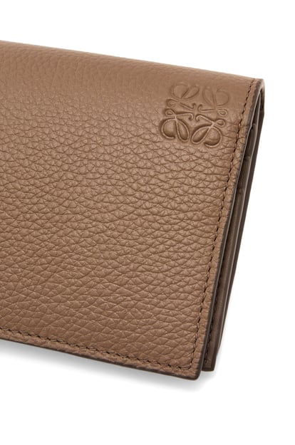 LOEWE Long horizontal wallet in soft grained calfskin Winter Brown plp_rd