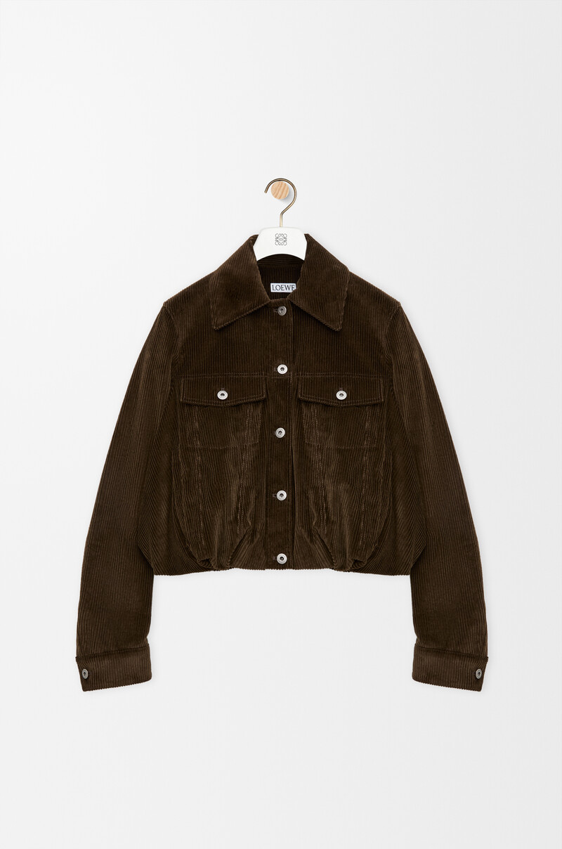 Jacket in cotton corduroy by LOEWE