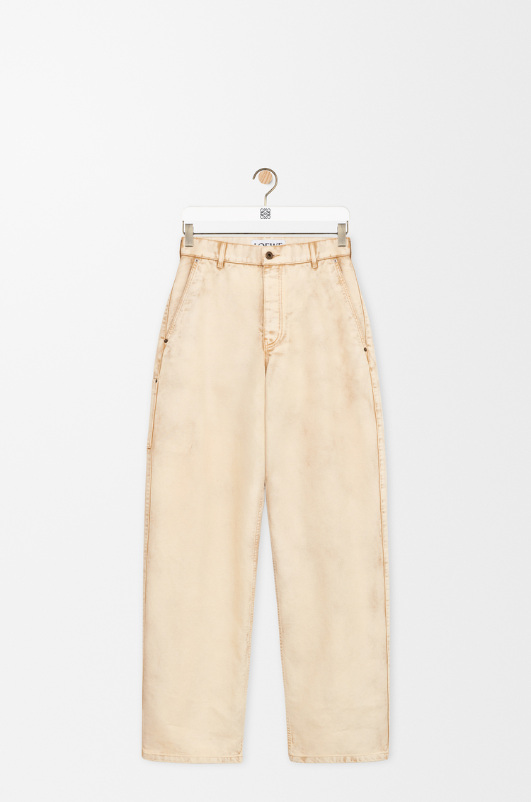 LOEWE Pantalón en algodón Beige