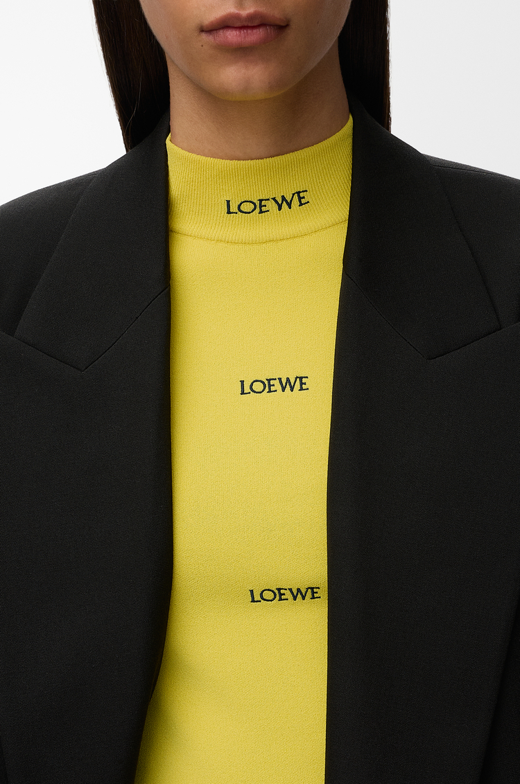 LOEWE トップス（レーヨンブレンド） イエロー