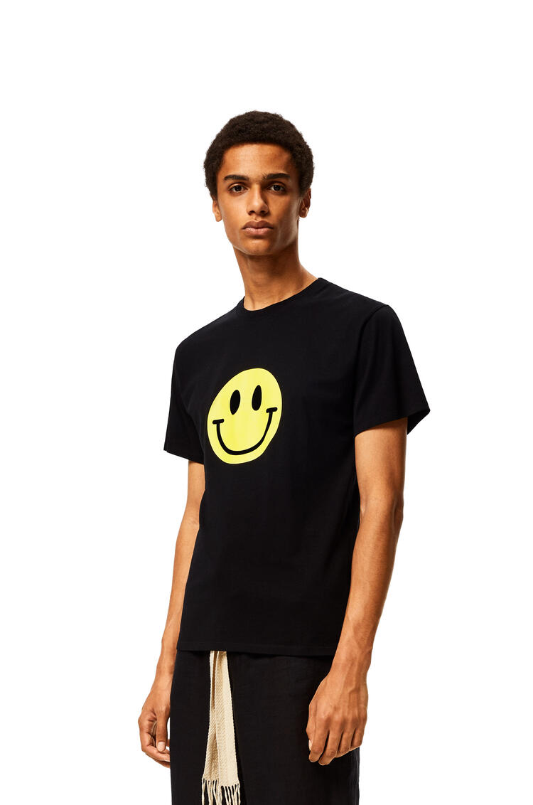 Smiley T-shirt in cotton Black - LOEWE