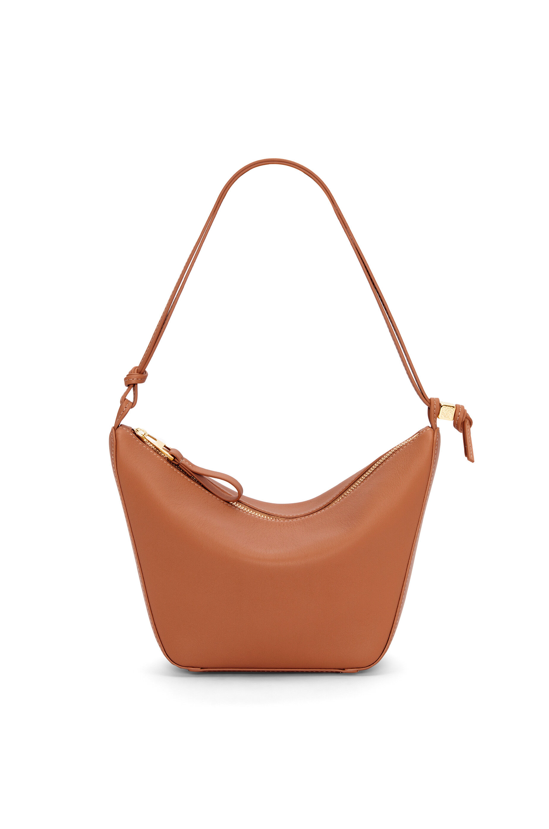 Mini Hammock hobo in classic calfskin Tan LOEWE